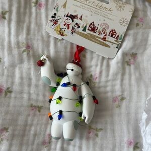 Disney Baymax Christmas Lights Sketchbook Ornament
